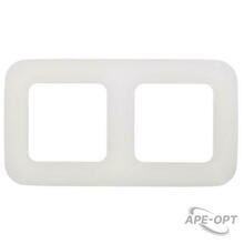 Изображения товара FLITE Artistic Рамка 2-ая РУ-2-А-ФлБ белый | FI-M22-31-20-K01 | IEK