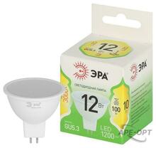 Изображения товара Лампа светодиодная GREEN LINE LED MR16-12W-830-GU5.3 GL GU5.3 12 Вт софит теплый свет | Б0066978 | ЭРА