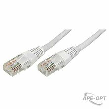Изображения товара 18-1001 - Rexant Пaтч-корд U/UTP, категория 5e, RJ45-RJ45, неэкранированный, PVC серый, 0,5м (1 шт)