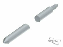 Изображения товара Стержень заземления L-1500 заостренный D16 quick, гор