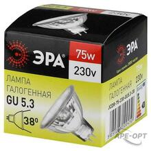 Изображения товара Лампа галогенная 75Вт 220В GU5.3 JCDR (MR16) | C0027366 | ЭРА