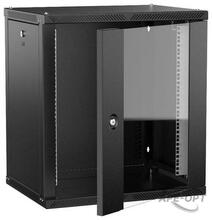 Изображения товара ITK LINEA W Шкаф 12U 600х450мм дверь стекло черный 2.0| LWR5-12U64-GF-2| ITK