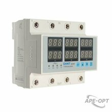 Изображения товара Реле контроля напряжения и тока NJVA1-63 3P+N 63А, нагрузка сверху | 508570 | ЧИНТ (CHINT)