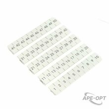 Изображения товара Маркировка для клемм 2.5 UT 1-50| scr-ut-mrk-2,5-1-50 | EKF