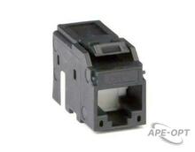 Изображения товара Модуль Keystone RJ45 CAT5E не экранированный, черный | RNK5EUBK | DKC