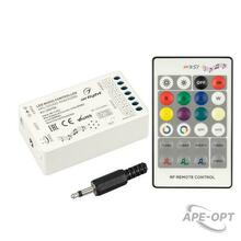 Изображения товара Аудиоконтроллер ARL-SOUND-RGB/RGBW (12-24V, 4x4A, RF ПДУ 24кн) (Arlight, IP20 Пластик, 3 года) | 034726 | Arlight