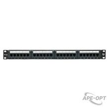 Изображения товара Патч-панель TERACOM PRO 19'' Cat.5E 1U неэкранированная UTP 24 порта RJ-45 Dual IDC | TRP-PPNL-5EUTP-1U24 | EKF