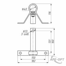 Изображения товара Кронштейн анкерный CT 600 | 10800061 | НИЛЕД