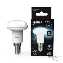Изображения товара Лампа светодиодная LED 4Вт E14 220В 4100К Reflector R39 | 106001204 | Gauss