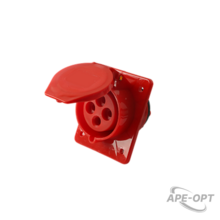 Изображения товара Силовой разъем PPC 424 3Р+РЕ 32А 380В IP44 | .5073012 | Jazzway