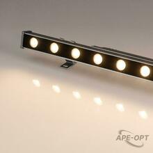 Изображения товара Линейный прожектор AR-LINE-500-9W Warm3000 (GR, 15x60 deg, 230V) (Arlight, IP65 Металл, 3 года) | 041724 | Arlight