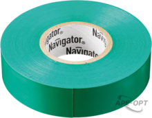 Изображения товара Изолента NIT-A19-20/G зелёная | 71113 | Navigator