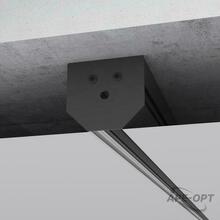 Изображения товара Slim Magnetic Заглушки для шинопровода в натяжной потолок 85204/00 (черный) (2 шт.) 85206/00 |a067417 |Elektrostandard