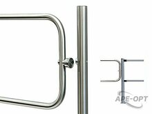 Изображения товара PERCo-BH02 2-05/EL - Стойка с электромагнитным устройством блокировки и с 2-мя отверстиями для крепления патрубков на стороне, противоположной створке