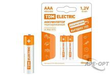 Изображения товара Аккумулятор AAA-800 mAh Ni-MH BP-2 | SQ1702-0074 | TDM