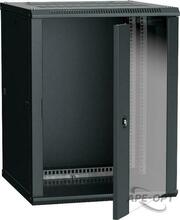 Изображения товара Шкаф LINEA W 12U 600x600 мм дверь стекло, RAL9005 | LWR5-12U66-GF | ITK