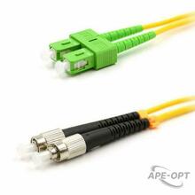 Изображения товара Патч-корд оптический переходной (SM), 9/125 (OS2), SC/APC-FC/UPC, (Duplex), PVC, 5м | 50-2857-1 | REXANT