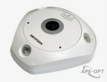 Изображения товара DS-2CD6365G1-IVS(1.16mm)- 6Мп fisheye IP-камера с ИК-подсветкой до 15м