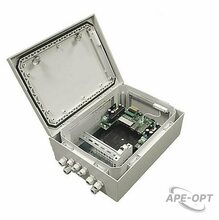 Изображения товара PSW-2G4F-Box - Уличный гигабитный управляемый 4 портовый PoE-коммутатор TFortis; 802.3af; 2х1000Base-X SFP, 4х10/100Base-Tx RJ-45 с РоЕ по 15.4 Вт; Суммарная мощность РоЕ 50 Вт
