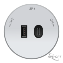 Изображения товара MultiTrack Розетка 2хUSB (тип А+С) 18Вт, 5В/3А Белый | MTK13003W | SE