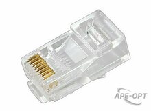 Изображения товара 05-1021-6 - PROconnect Light Разъем RJ-45(8P8C) под витую пару, UTP, категория 5e (1 шт)