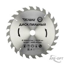 Изображения товара Диск пильный 305 мм х 24 зуб х 32/30 мм | KR-92-0134 | Kranz