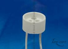 Изображения товара ULH-GU10-Ceramic-15cm Патрон керамический для лампы на цоколе GU10 | 02284 | Uniel