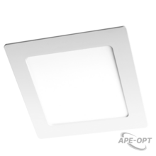 Изображения товара Светильник светодиодный встраиваемый downlight ДВО PPL-S 12w 6500K IP40 WH 170мм встр/квадр | .5008366A | Jazzway