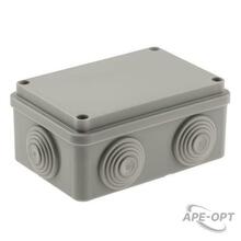 Изображения товара Коробка распределительная о/у на винтах 6 гермовводов IP55 KORv-120-80-50-6g | Б0052730 | ЭРА