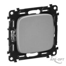 Изображения товара Valena ALLURE DIY Алюминий Выключатель 1-клавишный 10А 250В | 752901 | Legrand