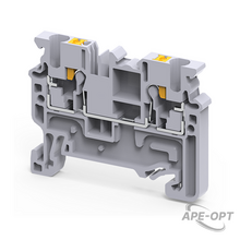 Изображения товара Клемма проходная push-in OptiClip CP-2,5-I-24A-(0,2-2,5)-серый | 331838 | КЭАЗ