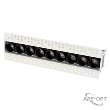 Изображения товара Светильник MS-ORIENT-BUILT-TRIMLESS-TC-S38x277-20W Warm3000 (WH-BK, 30 deg, 230V) (Arlight, IP20 Металл, 5 лет) | 031926 | Arlight