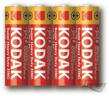 Изображения товара Батарейки R6-4S SUPER HEAVY DUTY Zinc [KAAHZ 4S] (24/576/34560) | Б0005141 | Kodak