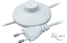 Изображения товара Шнур NPS-FS01-170-2x0.5-WH 1.7м с выкл
