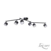 Изображения товара Светильник светодиодный бытовой PCL 0906 6xGX53 BL 230V IP20 | .5066960 | Jazzway