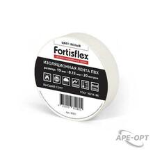 Изображения товара Изолента ПВХ 19х0.13x20 (бел) | 90811 | Fortisflex