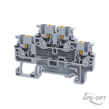Изображения товара Клемма 2х-ярусная push-in OptiClip CPDL-2,5-2L-I-серый | 331862 | КЭАЗ