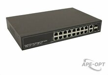 Изображения товара NS-SW-16G4G-PL - Управляемый L2 Коммутатор PoE NST Gigabit Ethernet