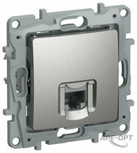 Изображения товара Etika Алюминий Розетка компьютерная RJ45 кат.5Е UTP | 6724411 | IEK