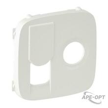 Изображения товара Valena ALLURE Белый Накладка розетки TV-RJ45 | 754835 | Legrand