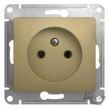 Изображения товара Glossa Титан Розетка без заземления | GSL000441 | SE