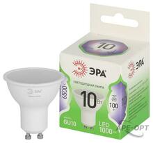 Изображения товара Лампа светодиодная GREEN LINE LED MR16-10W-865-GU10 GL GU10 10 Вт софит холодный свет | Б0066981 | ЭРА