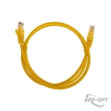 Изображения товара Патч-корд U/UTP CAT 6, RJ45-RJ45, 26AWG, LSZH, желтый, 1м REXANT | 02-0295-1 | REXANT