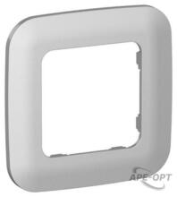 Изображения товара FLITE Artistic Рамка 1-ая РУ-1-А-ФлА алюминий | FI-M12-31-20-K47 | IEK