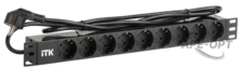 Изображения товара PDU 9 розеток нем