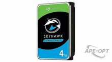 Изображения товара Жесткий диск HDD Seagate SATA 4Tb SkyHawk 6Gb/s 3.5" 5400rpm 256MB 24x7, ST4000VX016