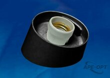 Изображения товара Основание для садово-парковых светильников UFP-A04AE BLACK встроенный патрон Е27 пластик черный | 08311 | Uniel