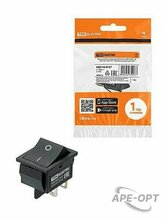 Изображения товара KCD4-201 250В AC/DC, 2P, 16А, (4с), (ON)-OFF, черный, без фиксации | SQ0746-0167 | TDM