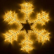 Изображения товара Фигура ARD-SNOWFLAKE-M4-750x750-324LED Warm (230V, 18W) (Ardecoled, IP65) | 034252 | Arlight