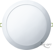 Изображения товара Светильник светодиодный ДВО NLP-R1-24W-R300-840-WH-LED (d300) 24Вт 4000К IP20 опал | 71382 | Navigator